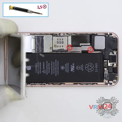 Como desmontar Apple iPhone SE por si mesmo, Step 5/1