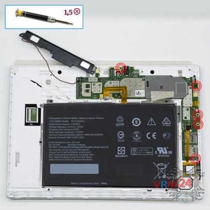 How to disassemble Lenovo Tab 2 A10-70L, Step 14/1