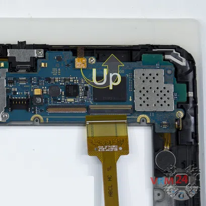 Cómo desmontar Samsung Galaxy Tab 8.9'' GT-P7300, Paso 14/2