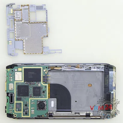 How to disassemble Nokia E7 RM-626, Step 9/2