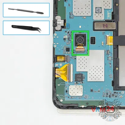 Cómo desmontar Samsung Galaxy Tab A 10.1'' (2016) SM-T585, Paso 16/1