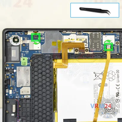 Como desmontar Lenovo Tab M10 Plus TB-X606F, Passo 20/1