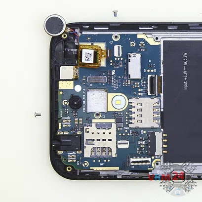 How to disassemble Asus ZenFone Live G500TG, Step 11/2