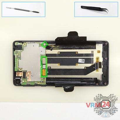 How to disassemble Sony Xperia E5, Step 10/1
