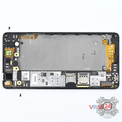 Cómo desmontar ZTE Nubia Z5S Mini, Paso 8/2