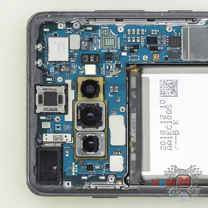 Cómo desmontar Samsung Galaxy S10 Plus SM-G975, Paso 5/3