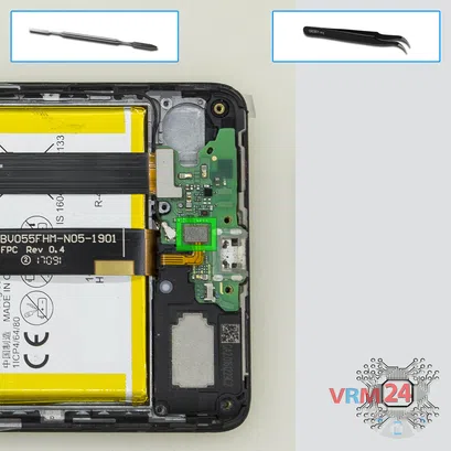 How to disassemble Huawei Honor 6X, Step 11/1