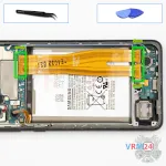 How to disassemble Samsung Galaxy A33 SM-A336, Step 9/1