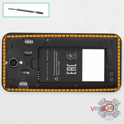 How to disassemble Asus ZenFone Go ZC451TG, Step 4/1