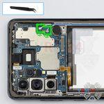 Cómo desmontar Samsung Galaxy A72 SM-A725, Paso 13/1