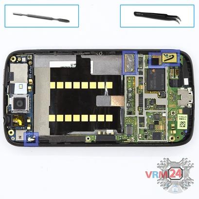 How to disassemble HTC Desire A8181, Step 7/1