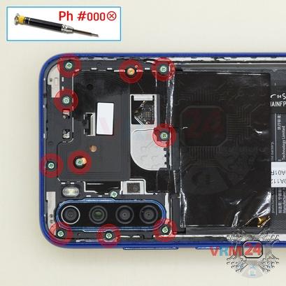 Como desmontar Xiaomi Redmi Note 8T por si mesmo, Passo 4/1