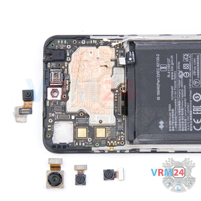 How to disassemble Xiaomi Redmi Note 10 5G, Step 13/2