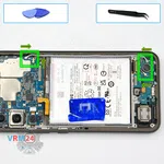 Como desmontar Samsung Galaxy A34 SM-A346 por si mesmo, Passo 10/1