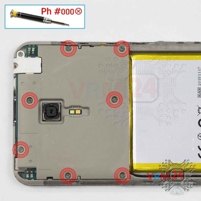 How to disassemble Meizu M2 Note M571H, Step 5/1