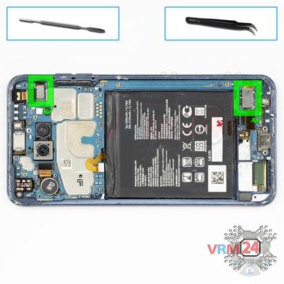 How to disassemble LG V30 Plus US998, Step 10/1