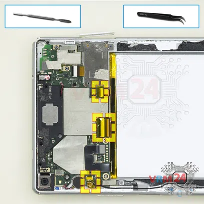 Cómo desmontar Lenovo Tab 4 Plus TB-8704X, Paso 7/1