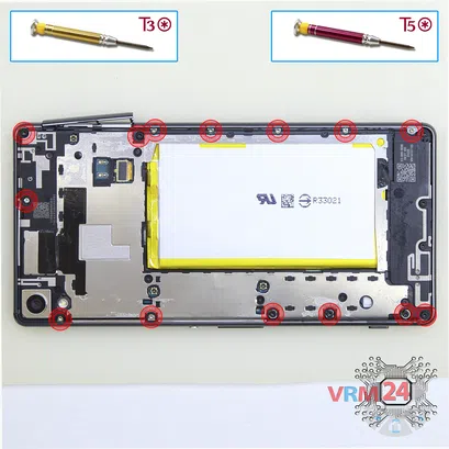 How to disassemble Sony Xperia XA Ultra, Step 4/1