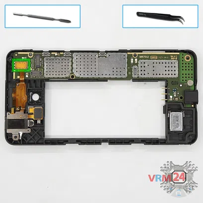 Cómo desmontar Nokia Lumia 630 RM-978, Paso 7/1