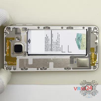 Cómo desmontar Samsung Galaxy A3 (2016) SM-A310, Paso 4/2