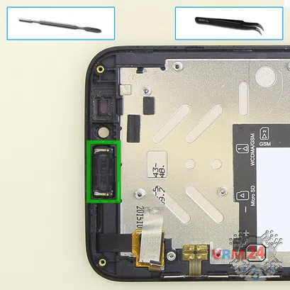 How to disassemble Huawei Ascend Y625, Step 11/1