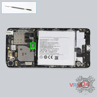 How to disassemble Lenovo S90 Sisley, Step 6/1