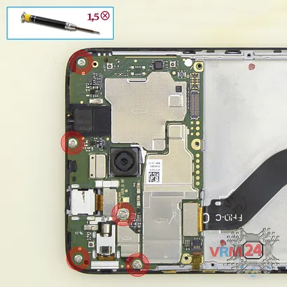 How to disassemble Huawei Honor 5C, Step 14/1