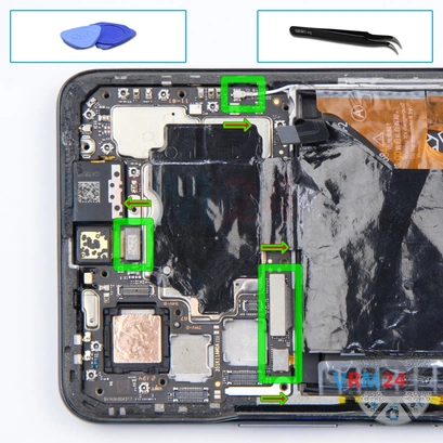 How to disassemble Xiaomi POCO F3, Step 12/1