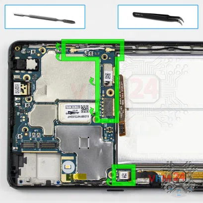 How to disassemble Sony Xperia L3, Step 13/1