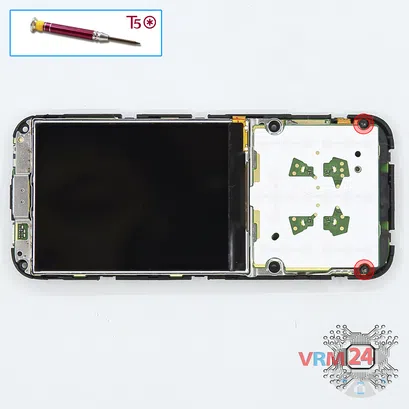 How to disassemble Nokia 225 RM-1011, Step 5/1