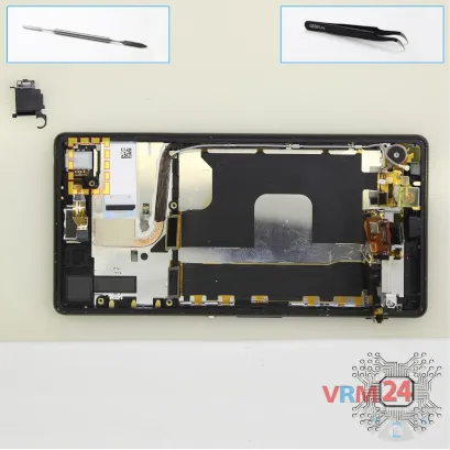 How to disassemble Sony Xperia Z3 Plus, Step 18/1