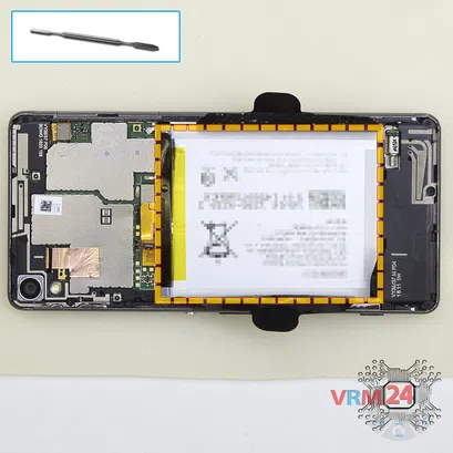 How to disassemble Sony Xperia XA, Step 4/1