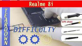 Realme 8i RMX3151 📱 Teardown Take apart Tutorial