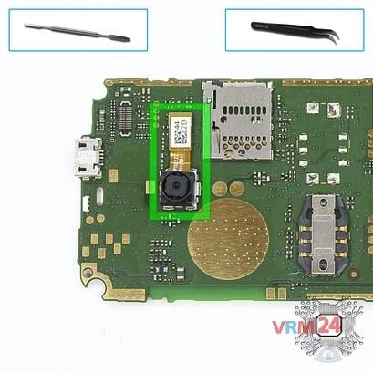 How to disassemble Nokia 220 RM-970, Step 8/1