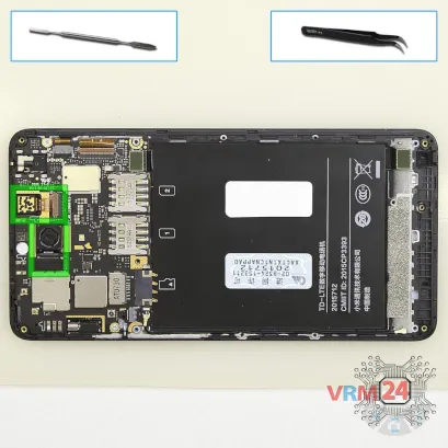 How to disassemble Xiaomi RedMi Note 2 Prime, Step 8/1