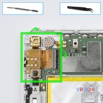 Como desmontar Huawei MediaPad T1 8.0'' por si mesmo, Passo 9/1