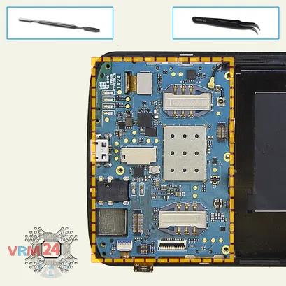 How to disassemble Philips Xenium I908, Step 8/1