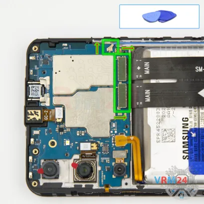How to disassemble Samsung Galaxy A16 SM-A166, Step 10/1