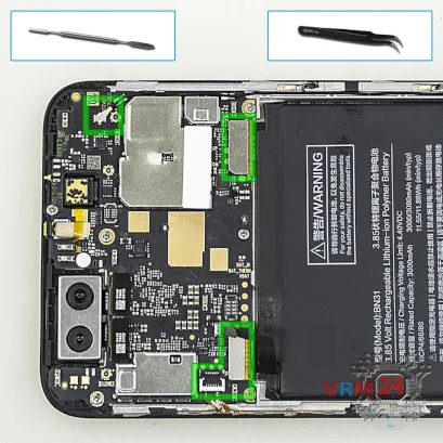 Как разобрать Xiaomi Mi 5X, Шаг 10/1