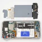 How to disassemble Samsung Galaxy S24 FE SM-S721, Step 9/2