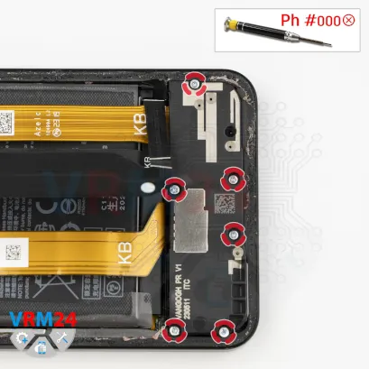 How to disassemble Asus Zenfone 10, Step 8/1