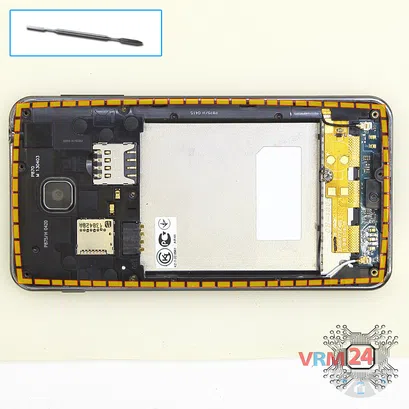 How to disassemble LG Optimus F5 P875, Step 5/1