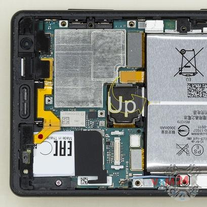 How to disassemble Sony Xperia XZ2, Step 8/2