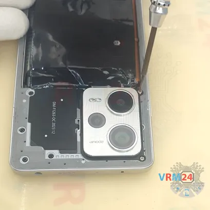 How to disassemble Xiaomi Redmi Note 12 Pro+, Step 4/3