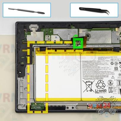 How to disassemble Lenovo Tab 4 Plus TB-X704L, Step 7/1