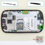 How to disassemble Samsung Galaxy Fame GT-S6810, Step 6/1