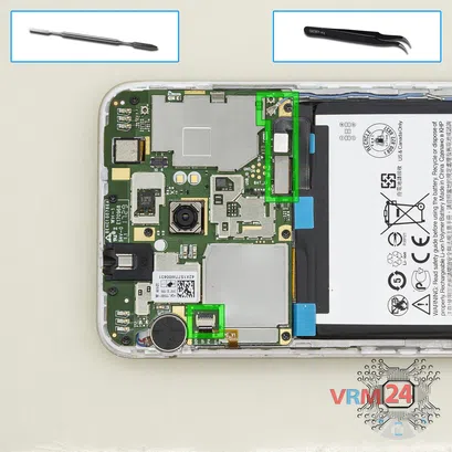 How to disassemble HTC One X10, Step 5/1