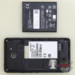 How to disassemble Sony Xperia E1, Step 2/2