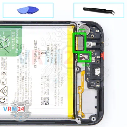 Como desmontar Realme C15 por si mesmo, Passo 10/1