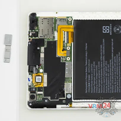 How to disassemble Lenovo Tab 2 A8-50, Step 3/3